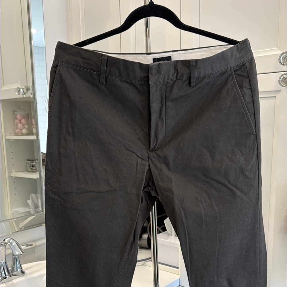 Frank & Oak Gray Chinos Slim Fit